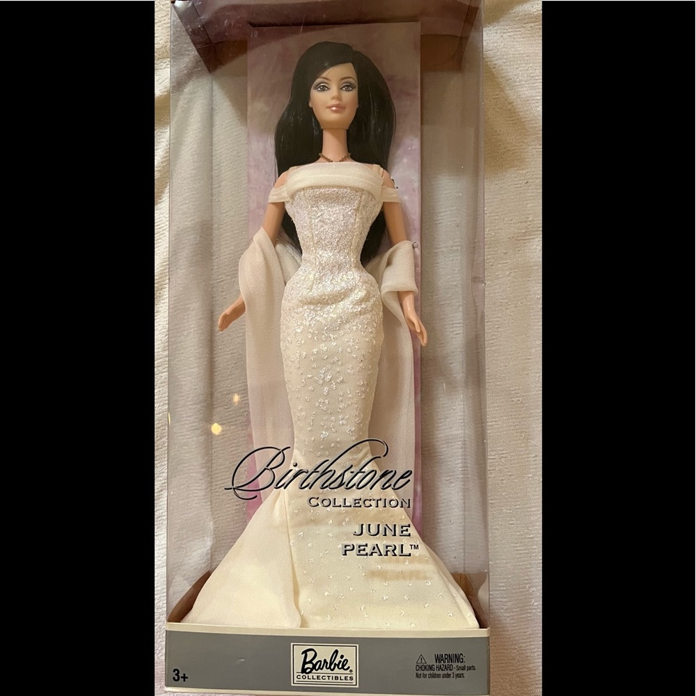 Birthstones Barbie Doll Dark hair new in box